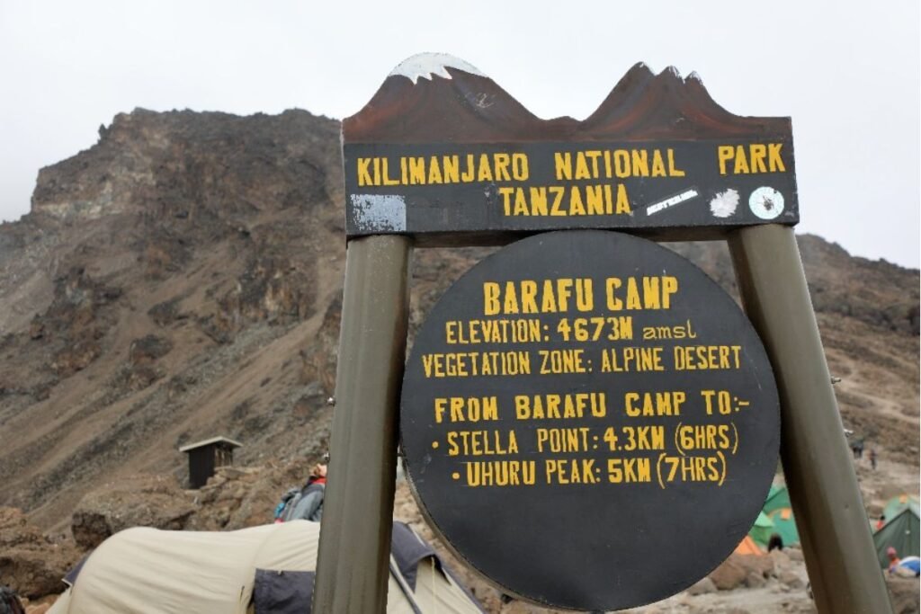Barafu Camp to Summit